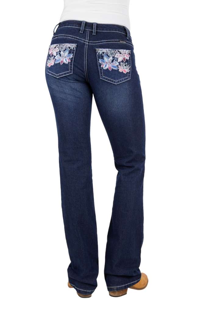 Pure Western Ladies Carole Relaxed Rider Jeans