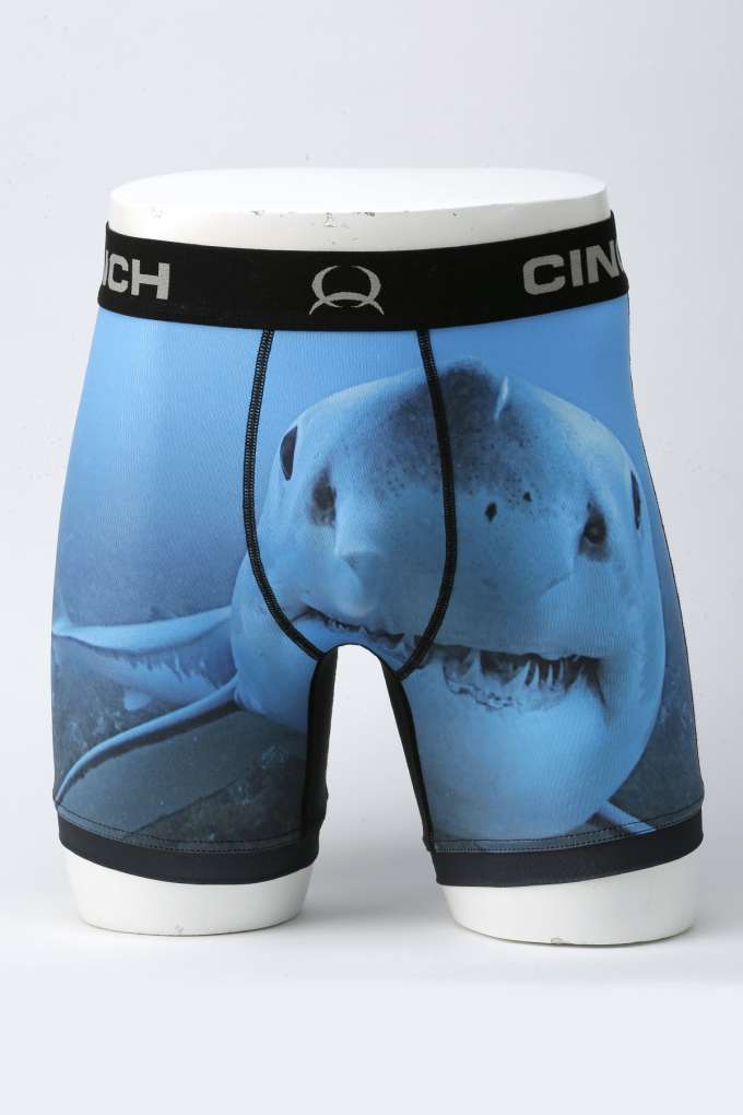 Cinch Mens Jaws Boxers 6 Inches