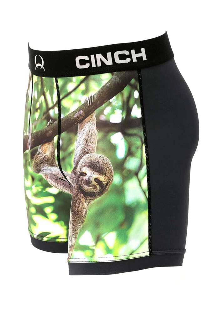 Cinch Mens Sloth Boxers 6 Inch