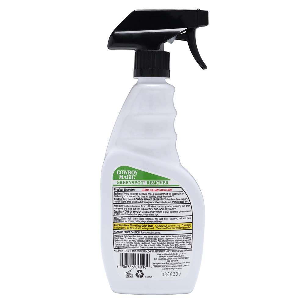 Cowboy Magic Greenspot Remover Waterless Shampoo