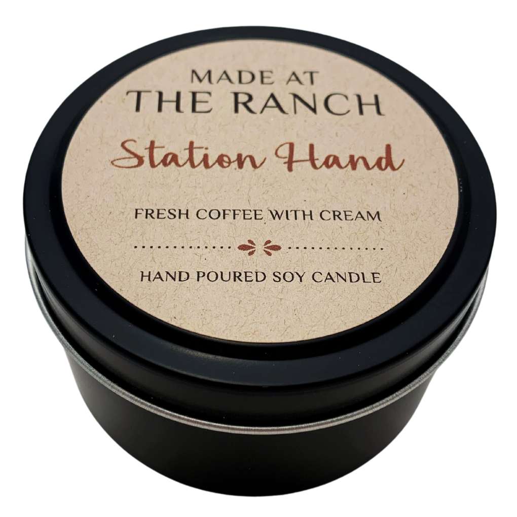 Made At The Ranch Station Hand Candle