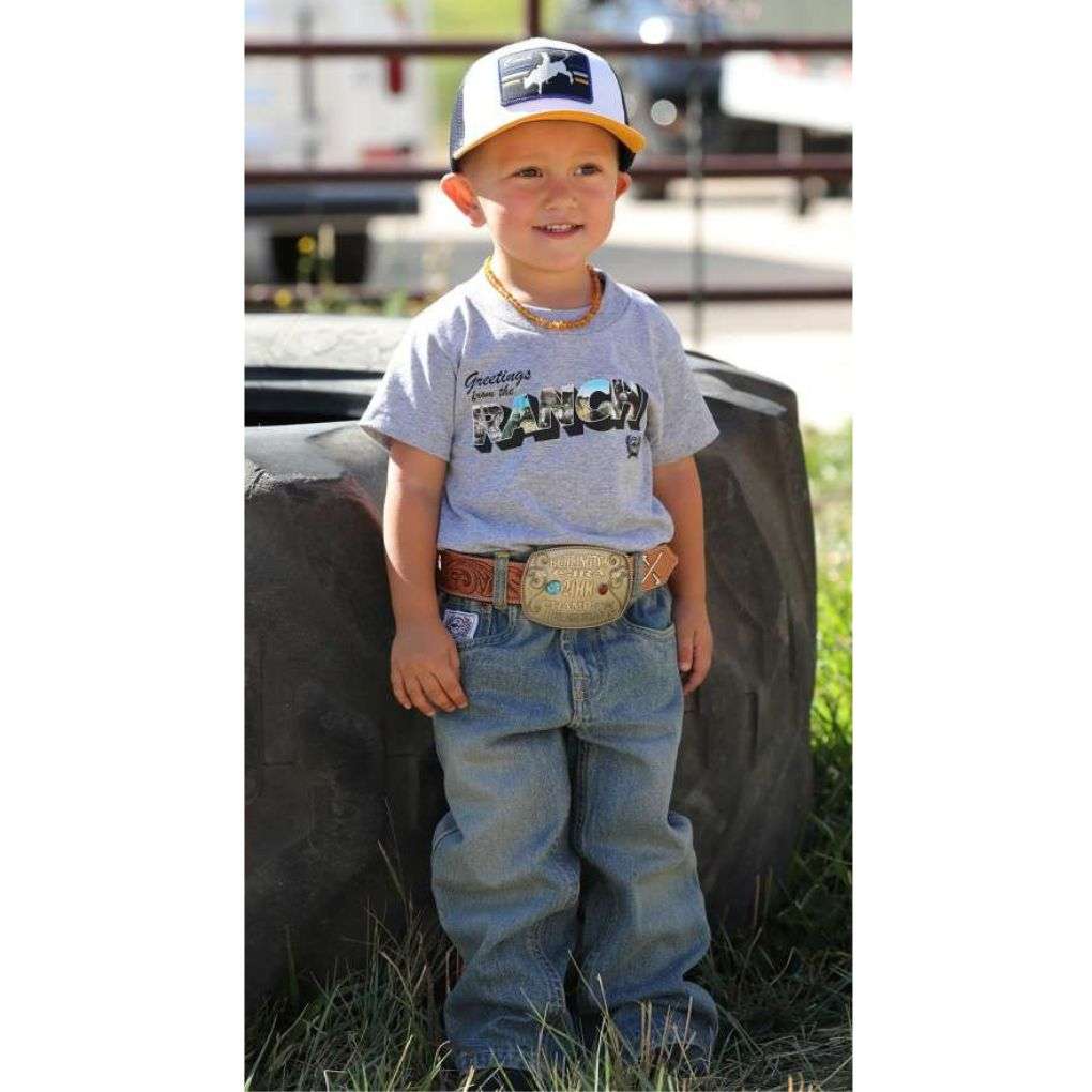 Cinch Toddler Greetings From The Ranch Tee