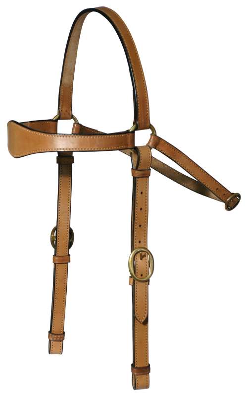 BRIDLE STOCKMASTER 3/4INCH LEATHER WITH REINS DARK