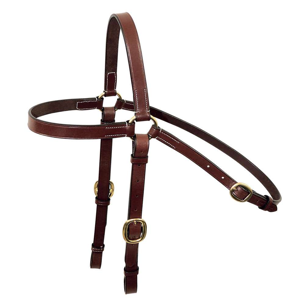 Tanami Barcoo Bridle Head 3/4Inch Leather
