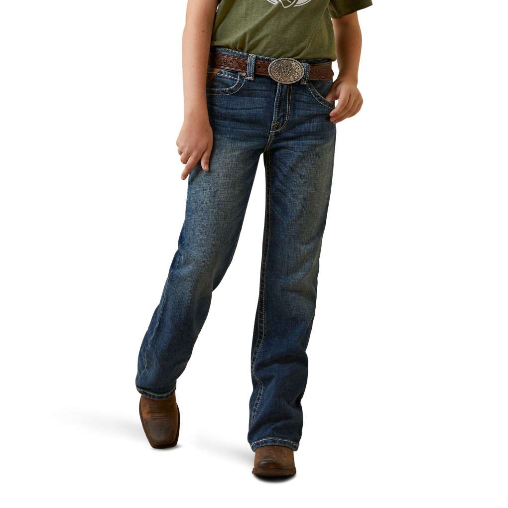 Ariat Youths B4 Rafael Wave Boot Cut Jeans