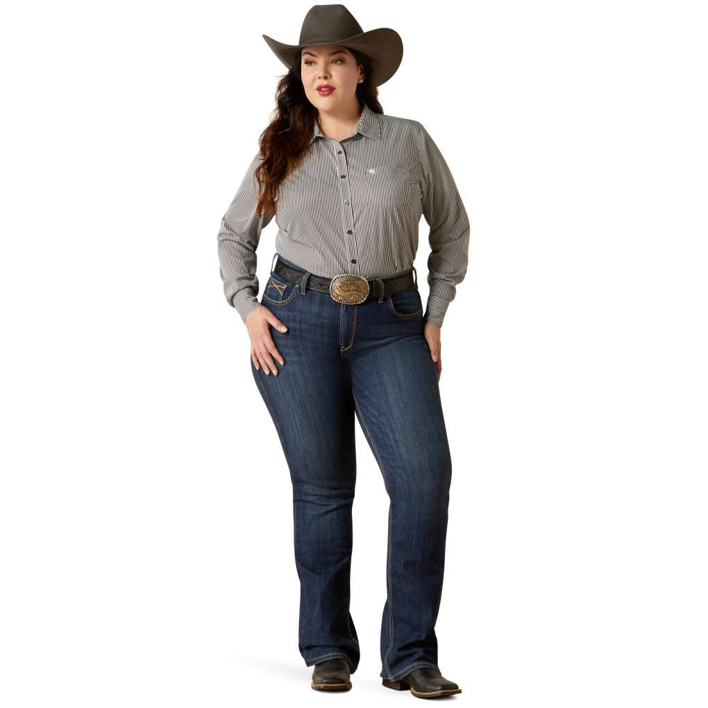 Ariat Ladies Desiree Midnight Plus Long Perfect Rise Jeans