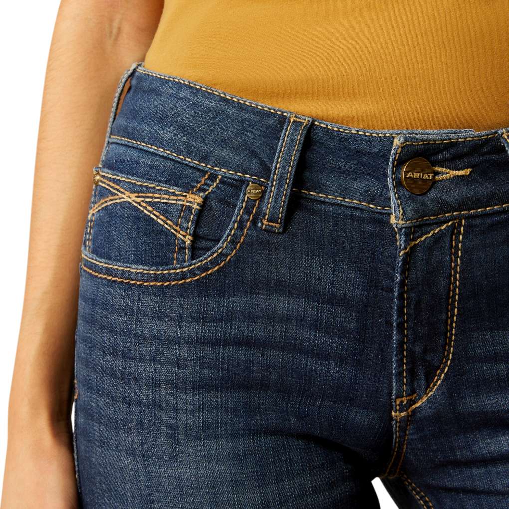 Ariat Ladies Desiree Midnight Plus Long Perfect Rise Jeans