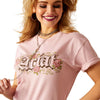 Ariat Ladies Gothic Florals Tee