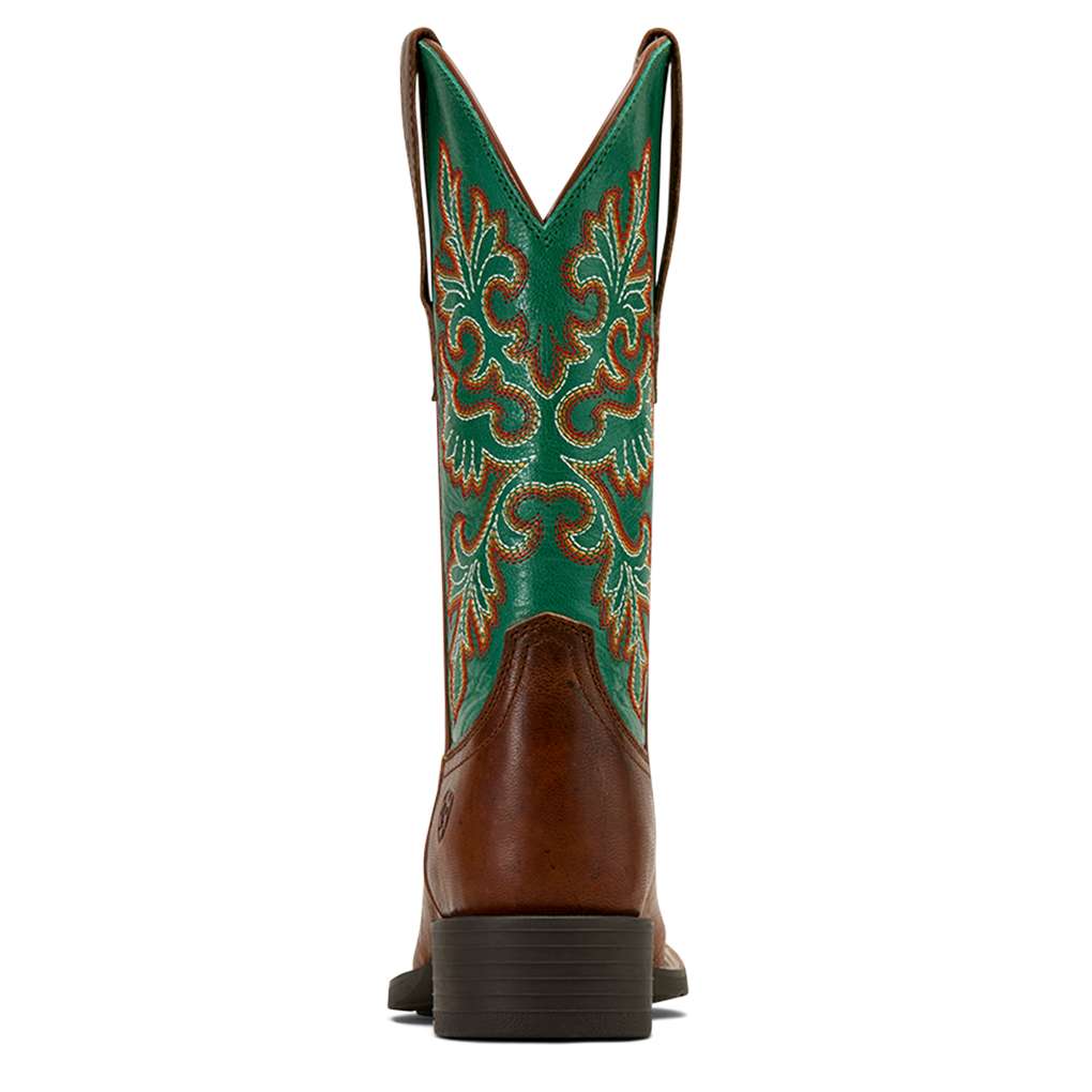 Ariat Ladies Round Up WST Stretchfit Arizona Brown/Aged Jade