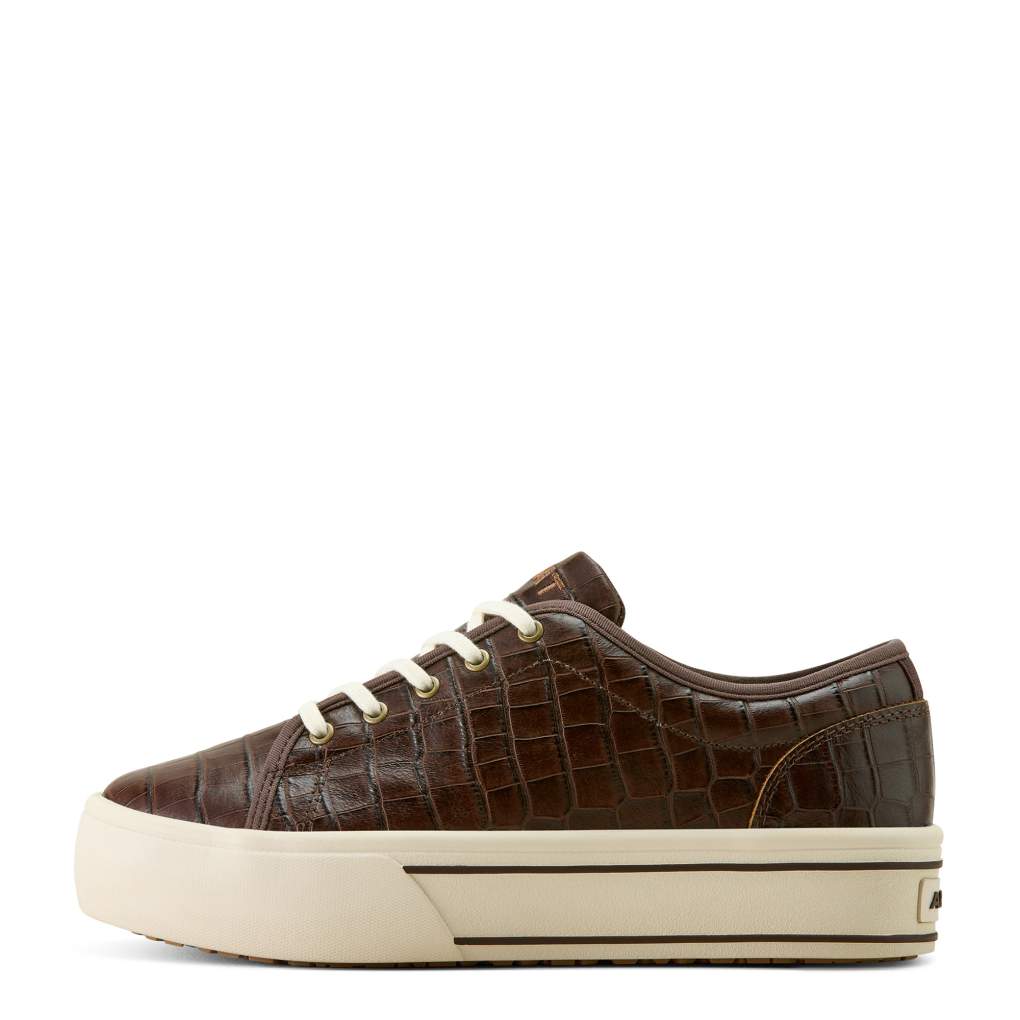Ariat Ladies Skylar Luxe Espresso Croc Print