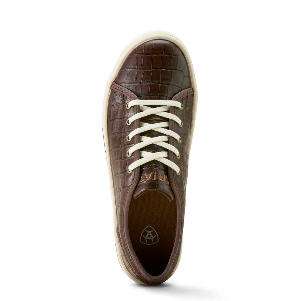 Ariat Ladies Skylar Luxe Espresso Croc Print