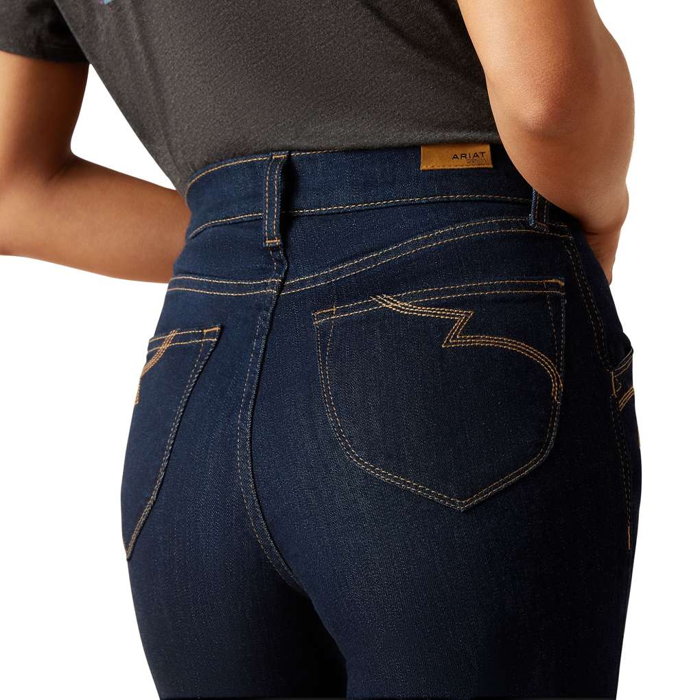 Ariat Ladies Western Rinse Wide Leg Jeans