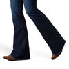 Ariat Ladies Real Yrises Pennsylvania Long Flare Jeans