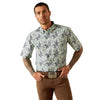 Ariat Mens Cyrus Classic Fit S/S Shirt Mint