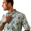 Ariat Mens Cyrus Classic Fit S/S Shirt Mint