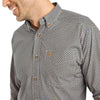Ariat Mens Greysen Classic Shirt Estate Blue