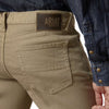 Ariat Mens M7 Grizzly Dk Khaki Straight Leg Jeans