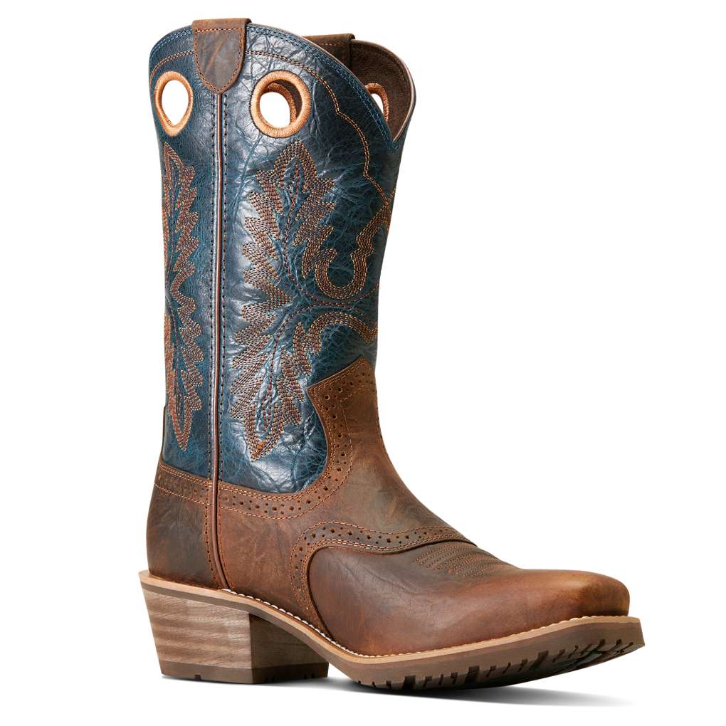 Ariat Mens Hybrid Roughstock Fiery Brown