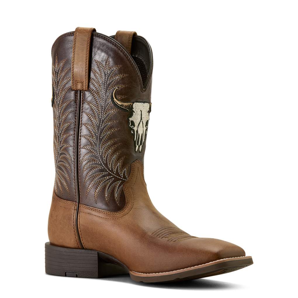 Ariat Mens Sport Steer Skull