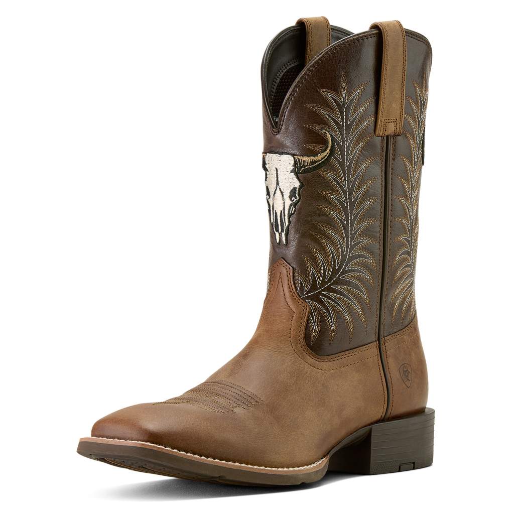 Ariat Mens Sport Steer Skull