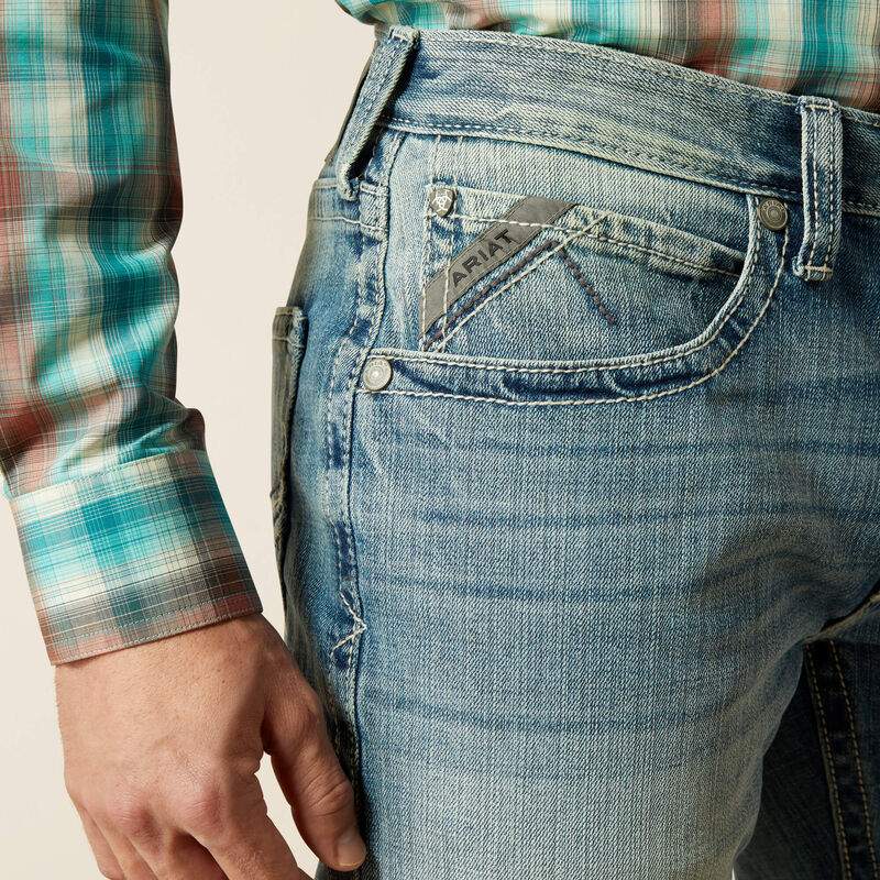 Ariat Mens M4 Thomas Shasta Boot Cut Jeans