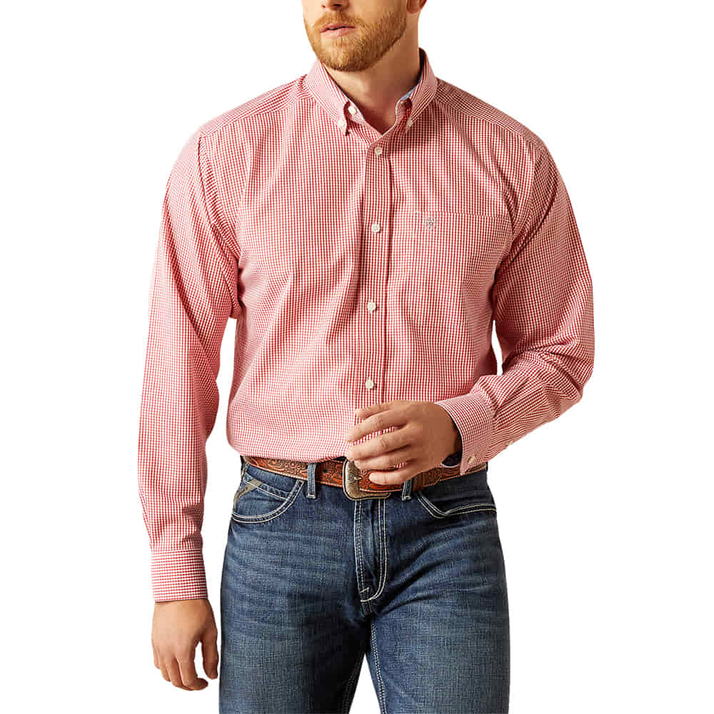 Ariat Mens Wrinkle Free Dane Check Shirt