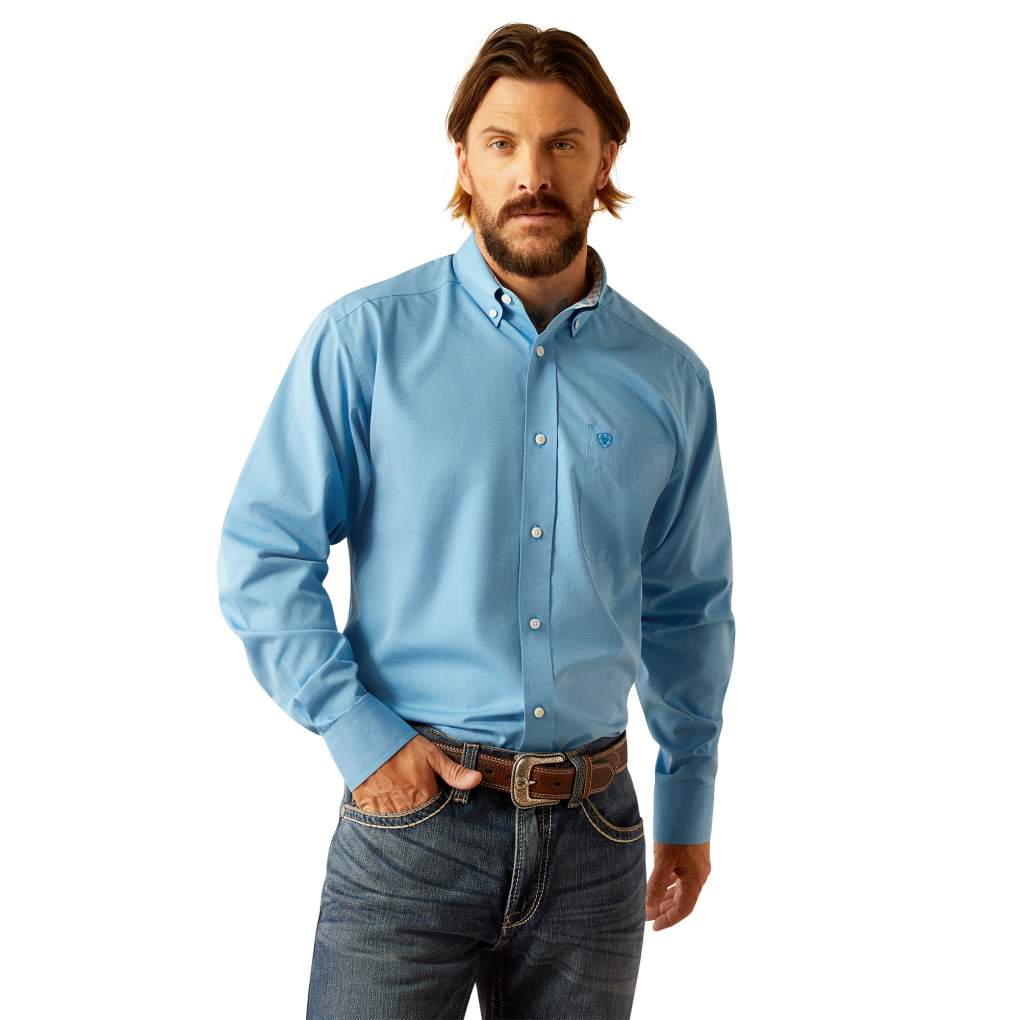 Ariat Mens WF Solid Classic Fit Shirt