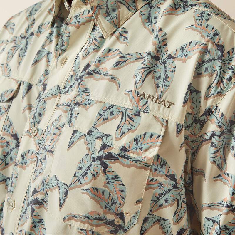 Ariat Mens Venttek Outbound S/S Shirt Papyrus