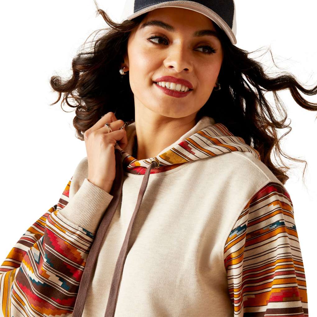 Ariat Ladies Chimayo Hoodie Sunset Saltillo