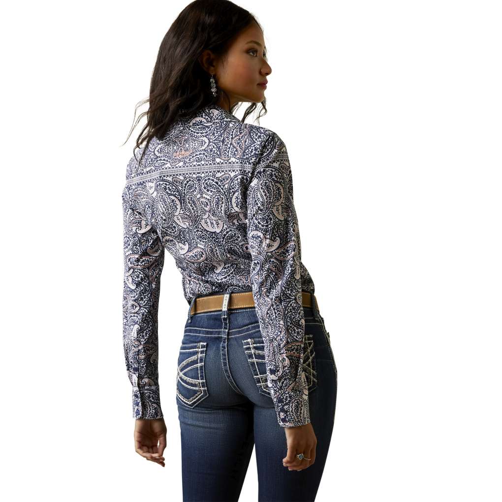 Ariat Ladies Kirby Watercolor Paisley Shirt