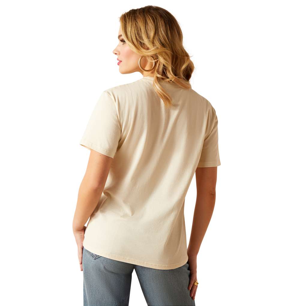 Ariat Ladies Rancho Rodeo Tee Summer Sand