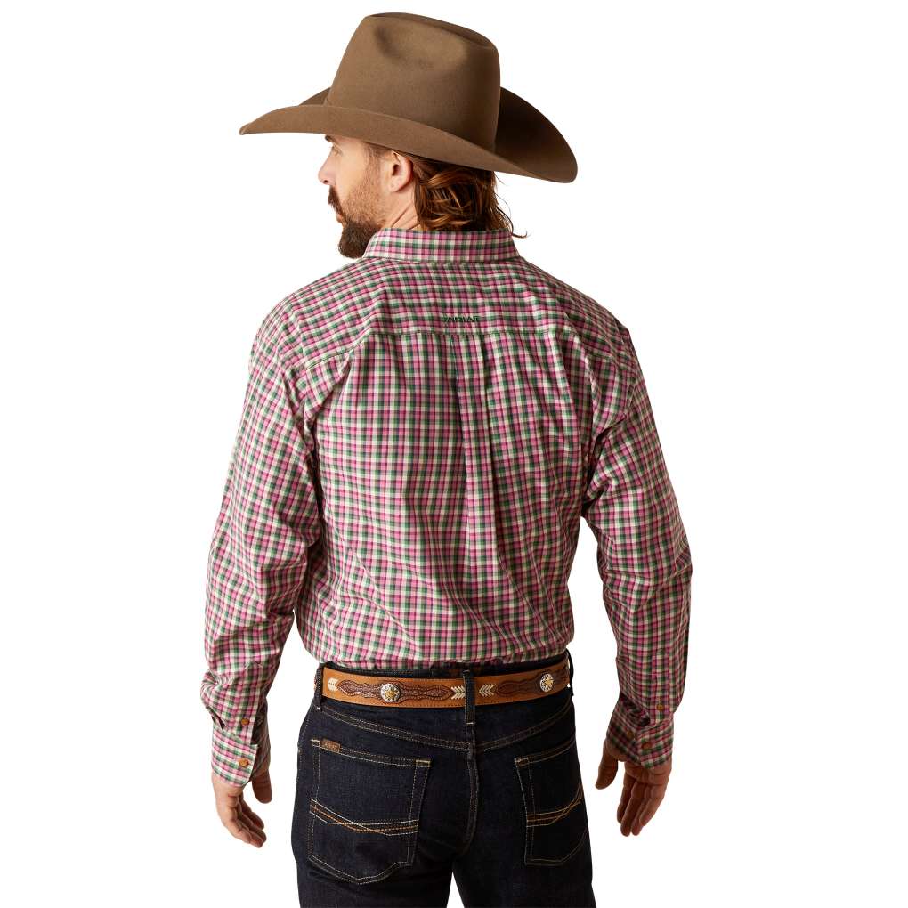 Ariat Mens Pro Elon Shirt Rose Cultivar