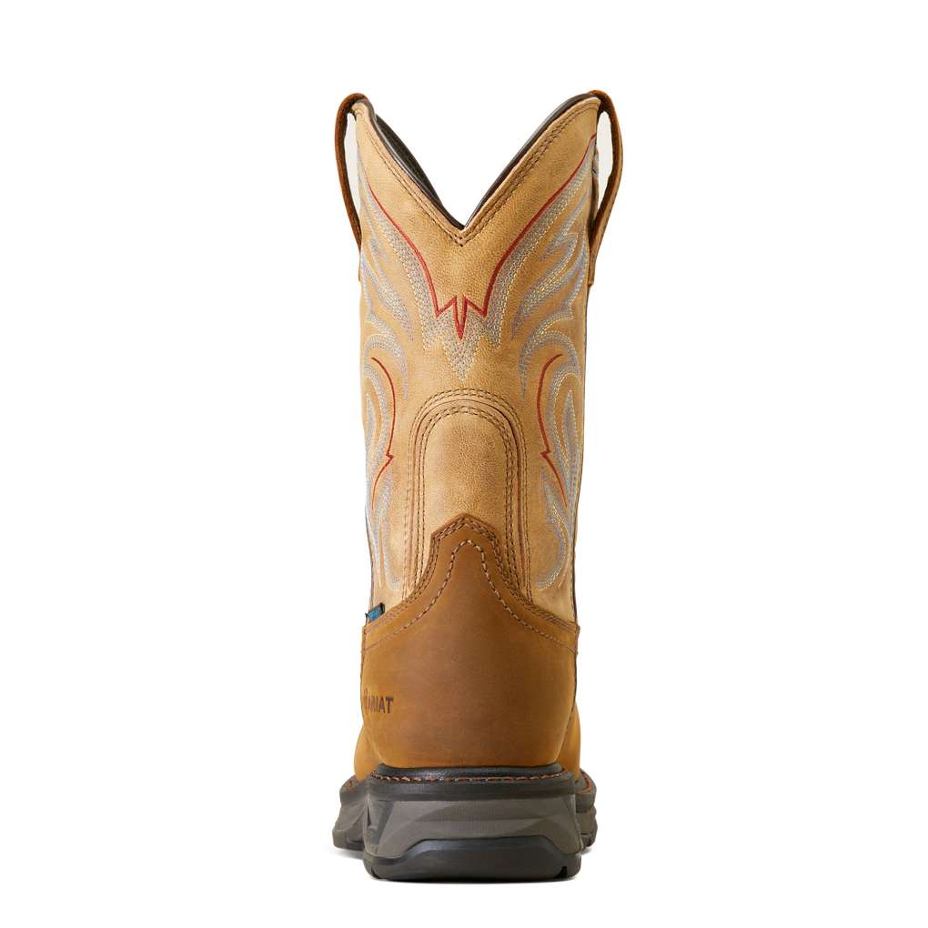 Ariat Mens Workhog H20 Dist Brn/Bravo Brn