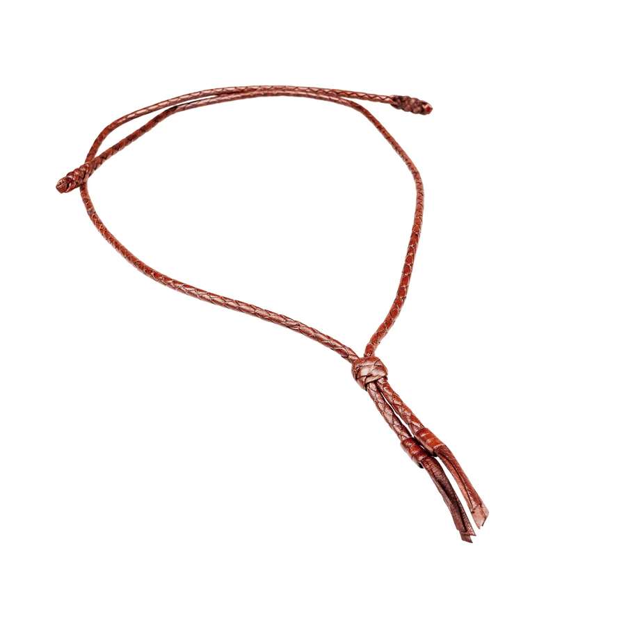 Badgery Plaited Round Chin Strap