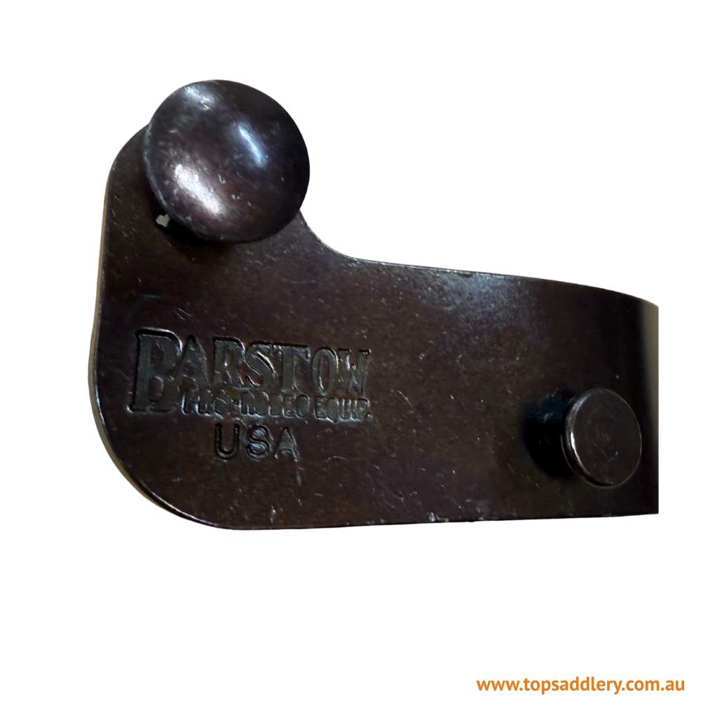 Barstow Bull Spurs 22 Deg 2inch Shank Pair