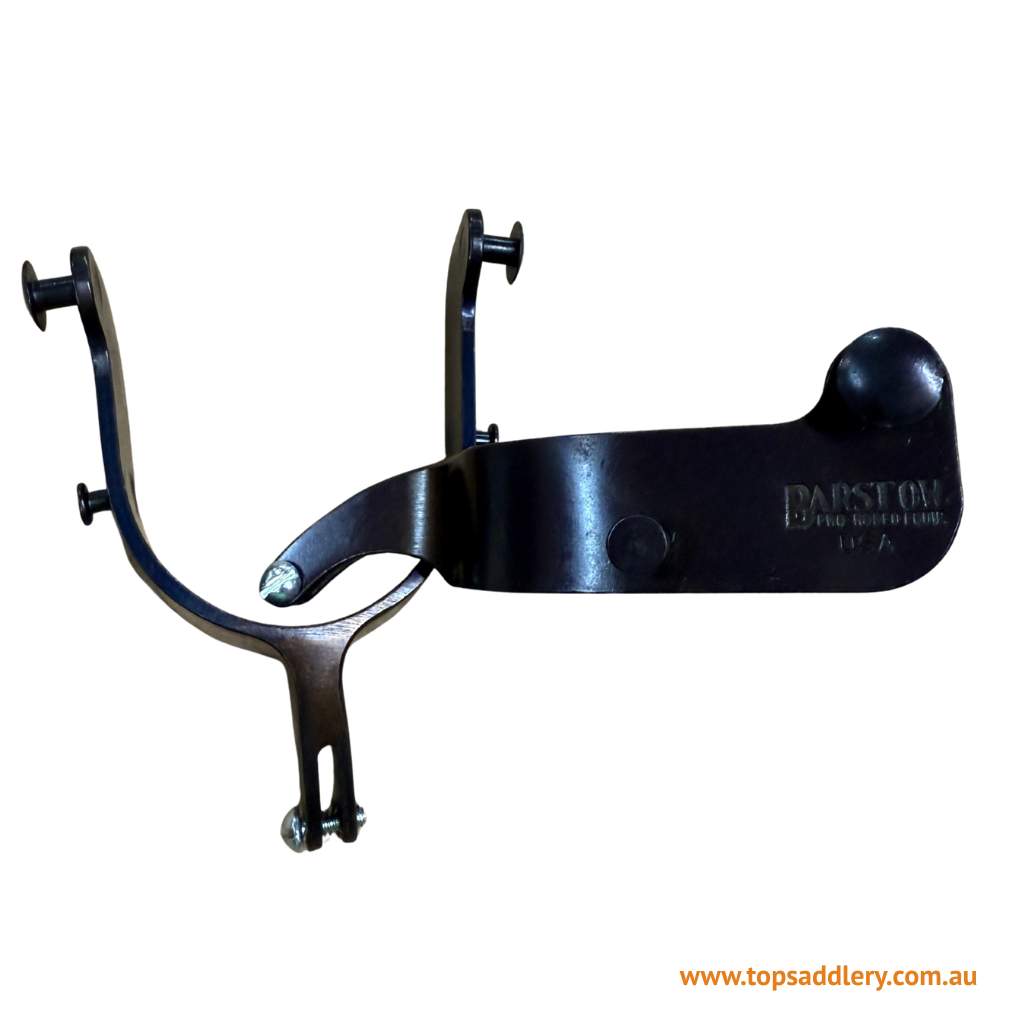 Barstow Saddle Bronc Spurs 5 Deg 1.5inch Shank Pair