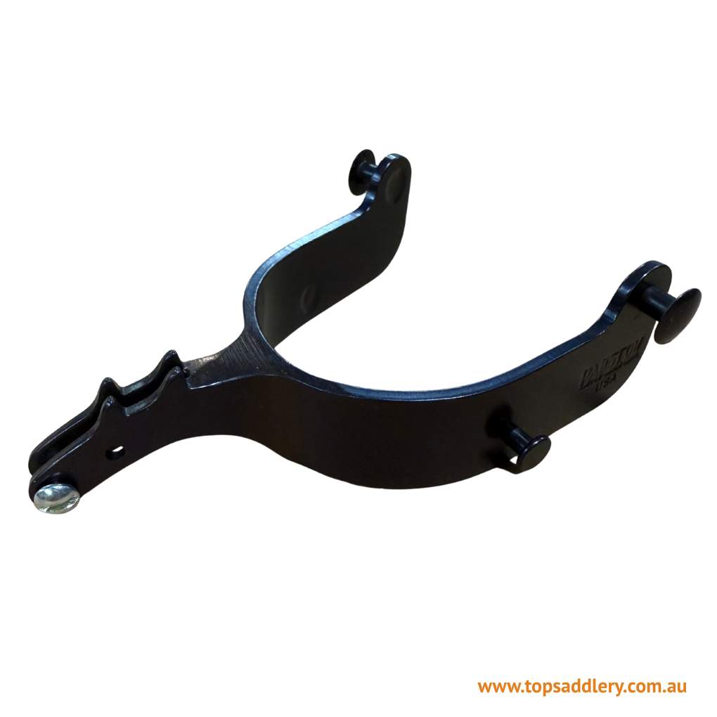 Barstow Bull Spurs 26 Deg Draggin Head 2 Inch Shank Pair