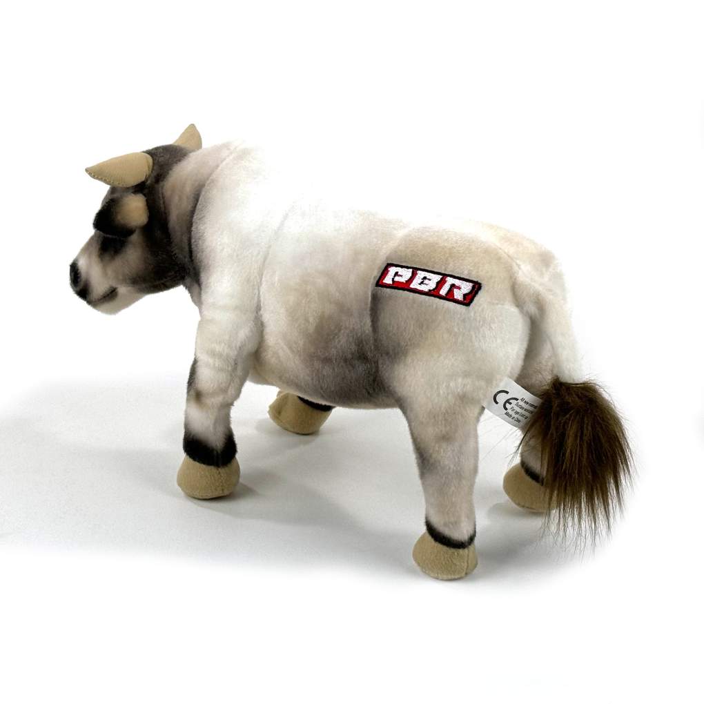 Big Country PBR Bull Grey PLush 14"