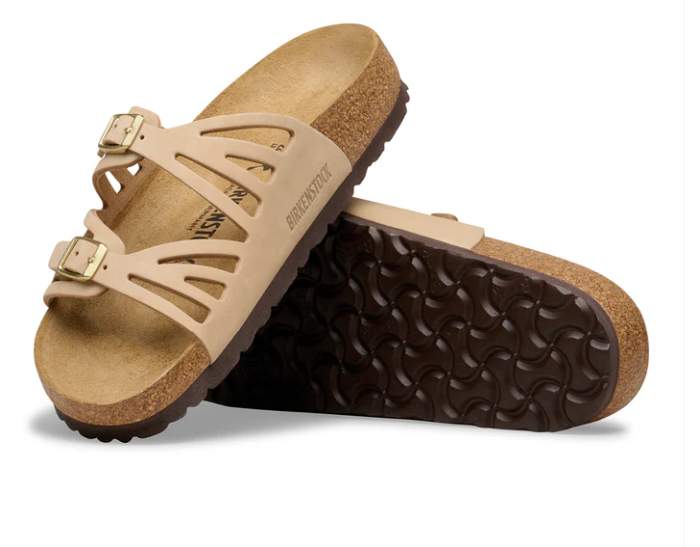 Birkenstock Granada Sandcastle Nubuck Leather Regular
