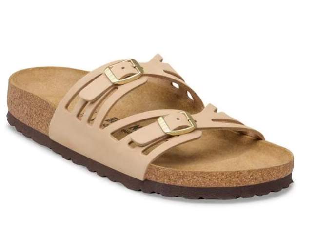 Birkenstock Granada Sandcastle Nubuck Leather Regular