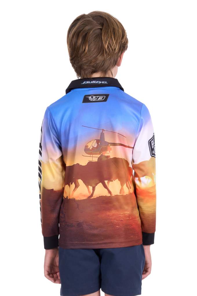 Bullzye Boys Outback Fishing Shirt
