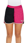 Bullzye Ladies Rachel Black/Pink Shorts