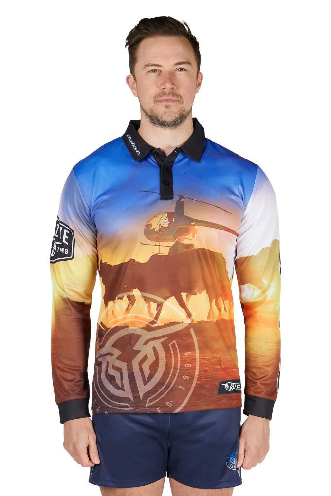 Bullzye Mens Outback Fishing Shirt
