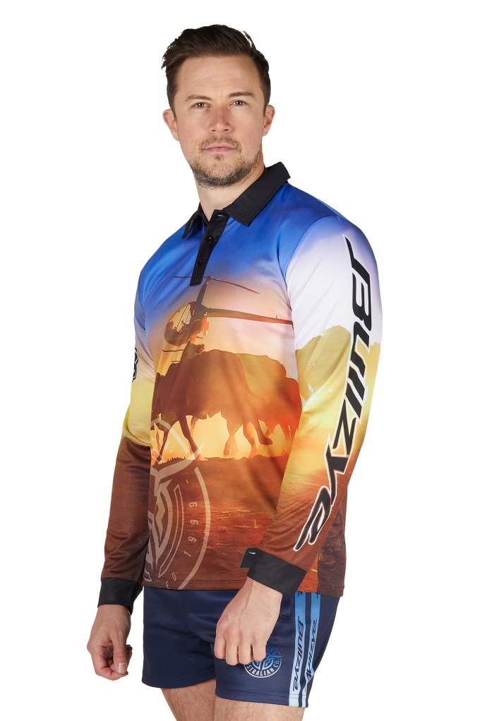 Bullzye Mens Outback Fishing Shirt