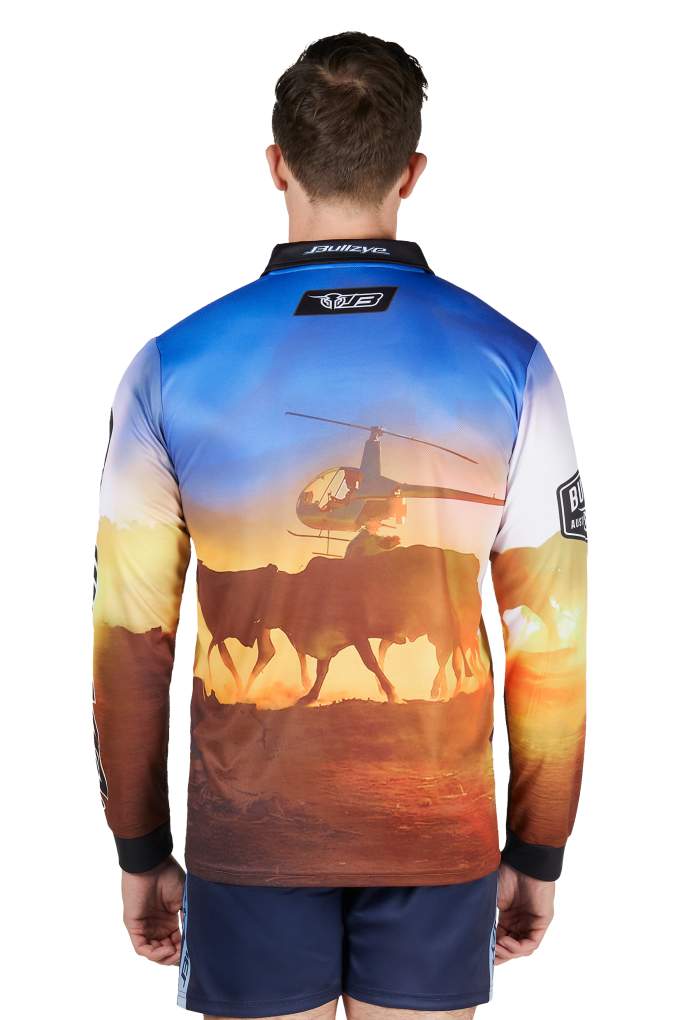Bullzye Mens Outback Fishing Shirt