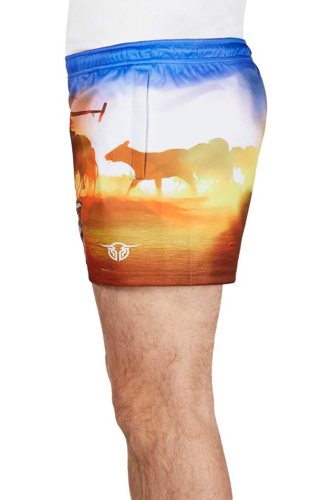 Bullzye Mens Outback Sports Shorts