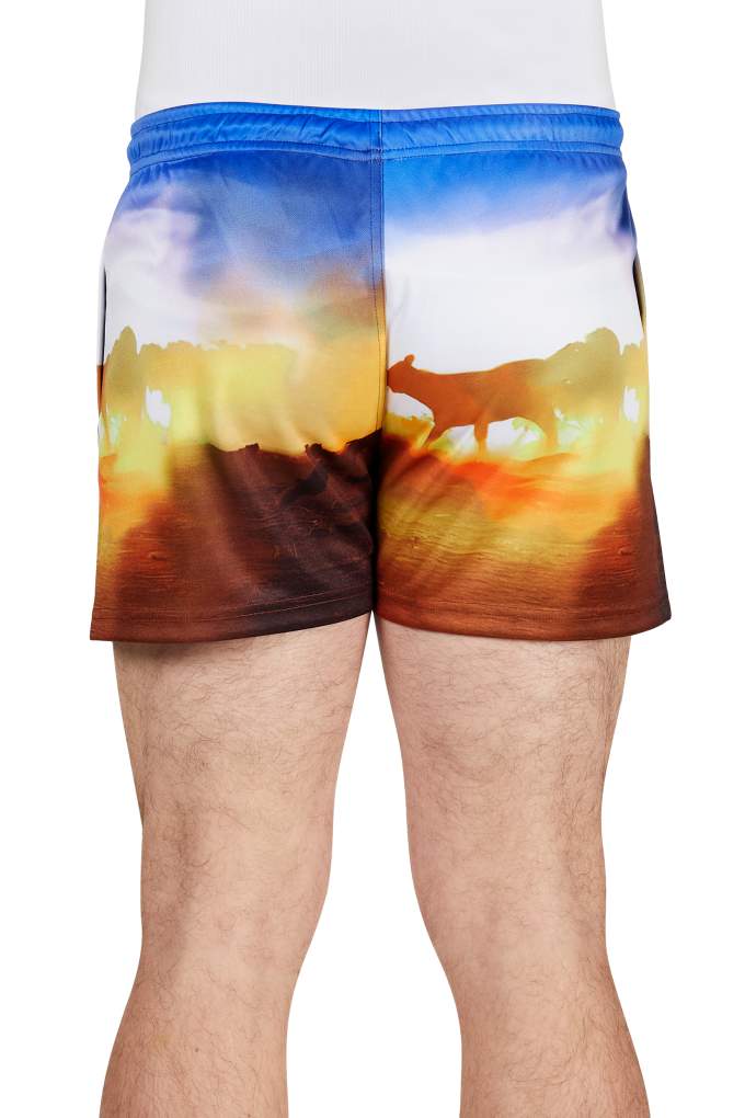 Bullzye Mens Outback Sports Shorts