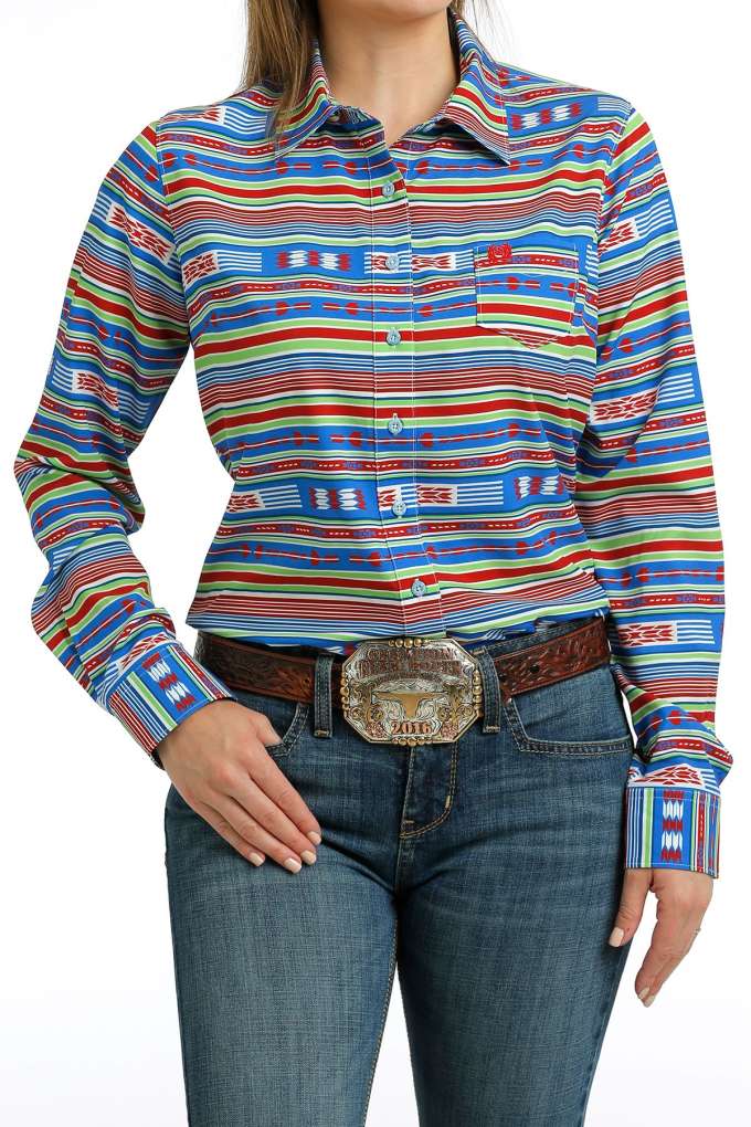 Cinch Ladies Arenaflex Print Shirt