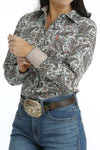Cinch Ladies Paisley MSW9164218 Shirt