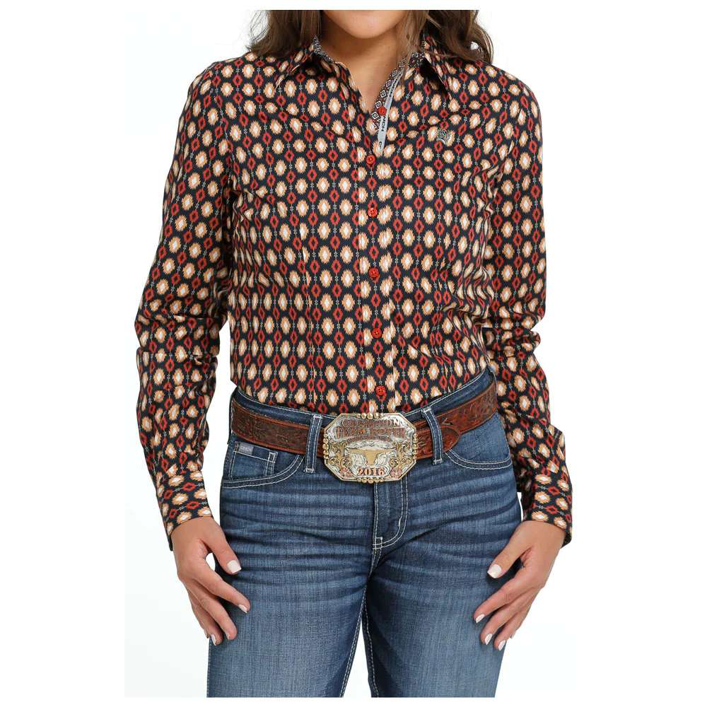 Cinch Ladies Print Shirt MSW9165038